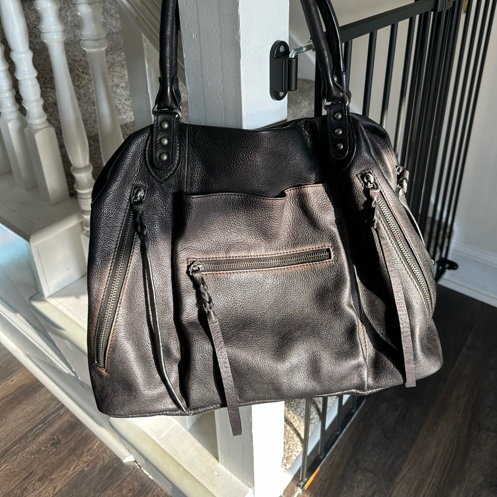 Free People We the Free “Emerson” tote in Black